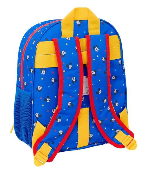 Mochila Escolar Mickey Mouse Clubhouse Good day Azul 28 x 34 x 10 cm