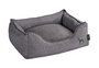 Hunter Sofá Boston 80x60 cm Gris para Perros con Cojín Reversible y Funda Lavable