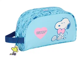 Safta Neceser Adaptable a Carro Snoopy Love 160x260x90 mm