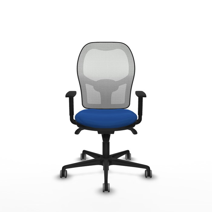 PIQUERAS Y CRESPO Silla de oficina Jorquera Azul y Blanco