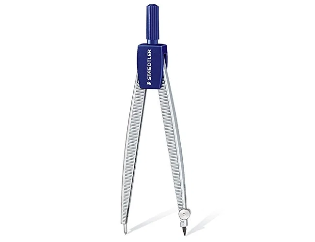 Staedtler Compás Noris Club 550 60 con Aguja Roma y Adaptador