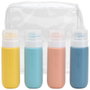 Cosmetic Club Set de 4 Botes de Silicona con Bolsa Refurbished