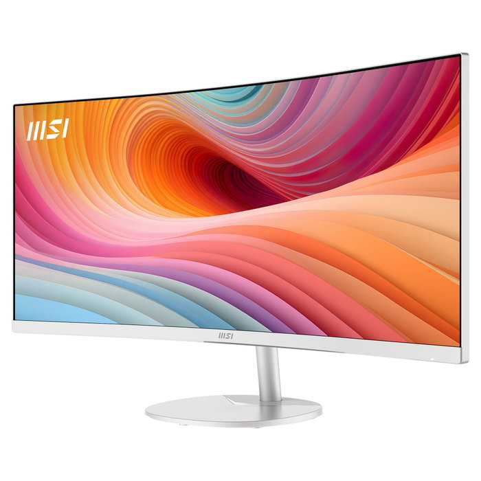 MSI Pro MP341CQW E12 Monitor UltraWide Curvo 34 Pulgadas Blanco