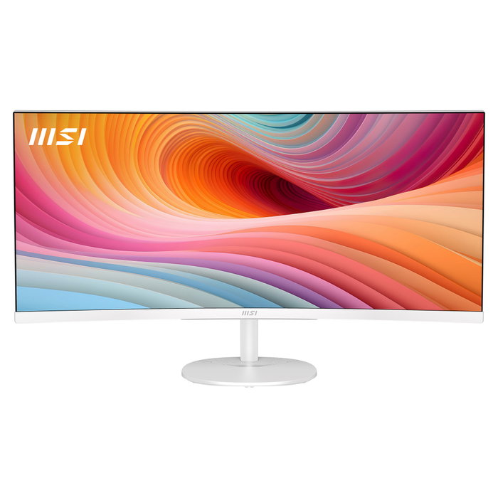 MSI Pro MP341CQW E12 Monitor UltraWide Curvo 34 Pulgadas Blanco