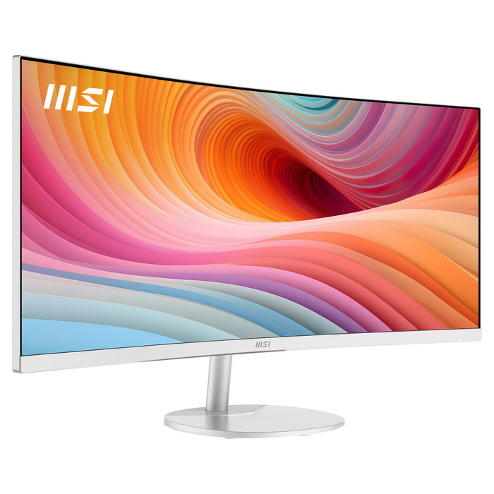 MSI Pro MP341CQW E12 Monitor UltraWide Curvo 34 Pulgadas Blanco