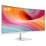 MSI Pro MP341CQW E12 Monitor UltraWide Curvo 34 Pulgadas Blanco