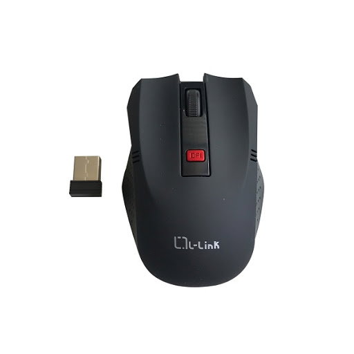 L-LINK Ratón Óptico Inalámbrico LL-2095-N 1600 DPI Negro