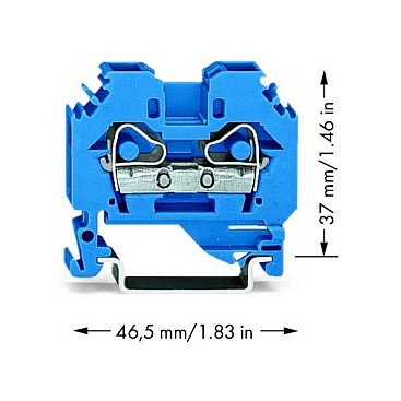 WAGO 282-104 Terminal de 8 mm, 800 V WAGO 282-104 Terminal de 8 mm, 800 V