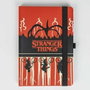 Cerdá Set de Papelería y Bolígrafo Stranger Things Rojo