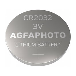 AgfaPhoto Batería CR2032 3V Extreme Lithium, Pack de 5