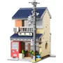 DEQUBE Tea House Set de Construcción con Luz LED de 1200 Piezas