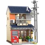 DEQUBE Tea House Set de Construcción con Luz LED de 1200 Piezas