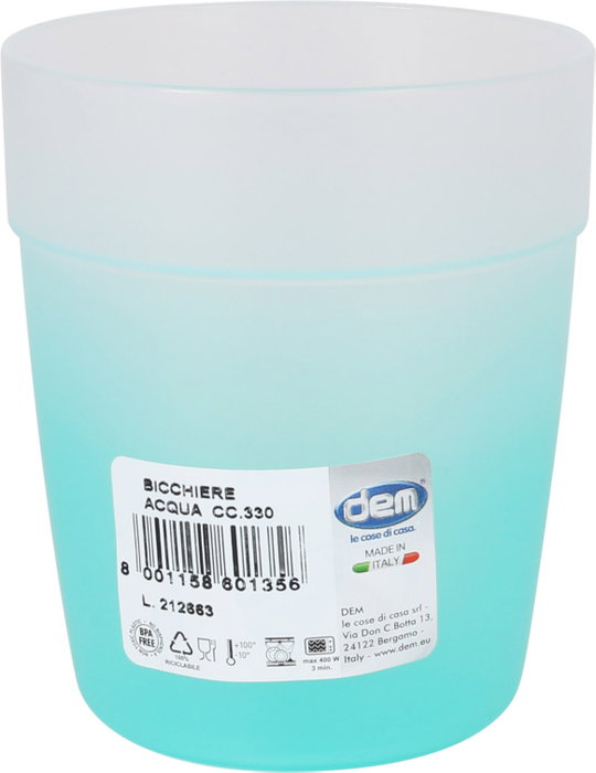 Cristalway Vaso 330 cc ø8 x 8 x 9.5 cm (48 Unidades) Cristalway Vaso 330 cc ø8 x 8 x 9.5 cm (48 Unidades)