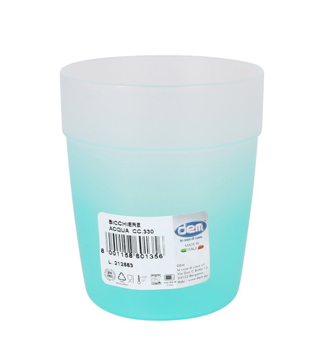 Cristalway Vaso 330 cc ø8 x 8 x 9.5 cm (48 Unidades)