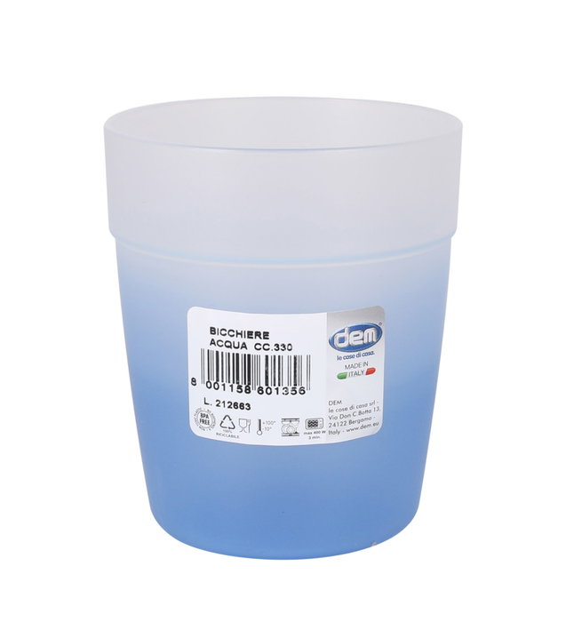 Cristalway Vaso 330 cc ø8 x 8 x 9.5 cm (48 Unidades)