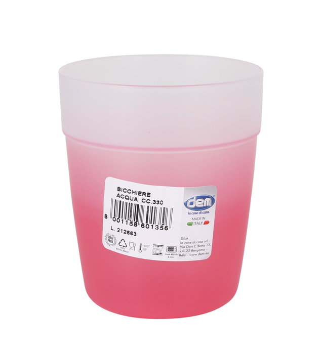 Cristalway Vaso 330 cc ø8 x 8 x 9.5 cm (48 Unidades)