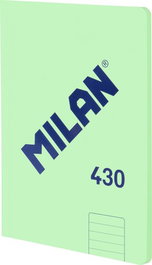 Libreta Milan 430 Serie 1918 A5 48H Encolada Horizontal 95G Verde