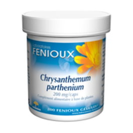 Fenioux Chrysanthemum Parthenium 200C - Complemento Alimenticio a Base de Tanaceto