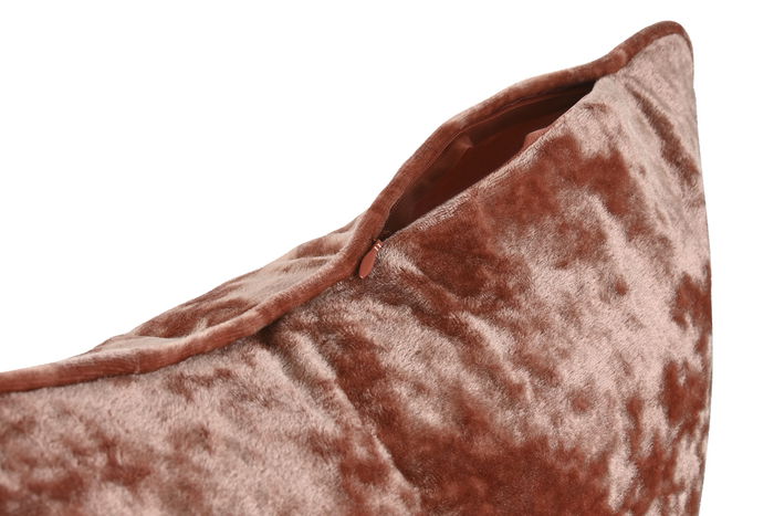 DKD Home Decor Cojin Rosa Palo 45 x 45 cm (2 Unidades) Poliester