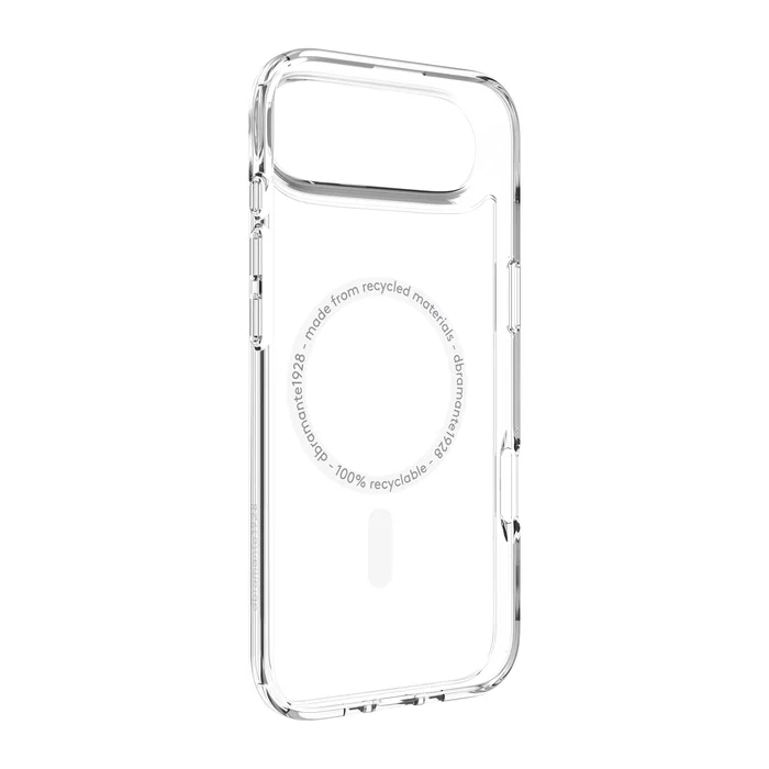 Apple iPhone 17 Air Funda Transparente MagSafe Compatible, Resistente a Rayones, Plástico Reciclado 100%, Protección 3m