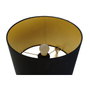DKD Home Decor Lámpara de Sobremesa Lagarto Resina y Algodón Dorado y Negro