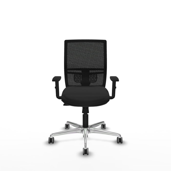 PIQUERAS Y CRESPO Silla de oficina Yunquera con mecanismo Sincro/Traslack en Negro PIQUERAS Y CRESPO Silla de oficina Yunquera con mecanismo Sincro/Traslack en Negro