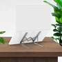 Aisens Soporte de Sobremesa Ajustable para Portátil y Tablet, Gris