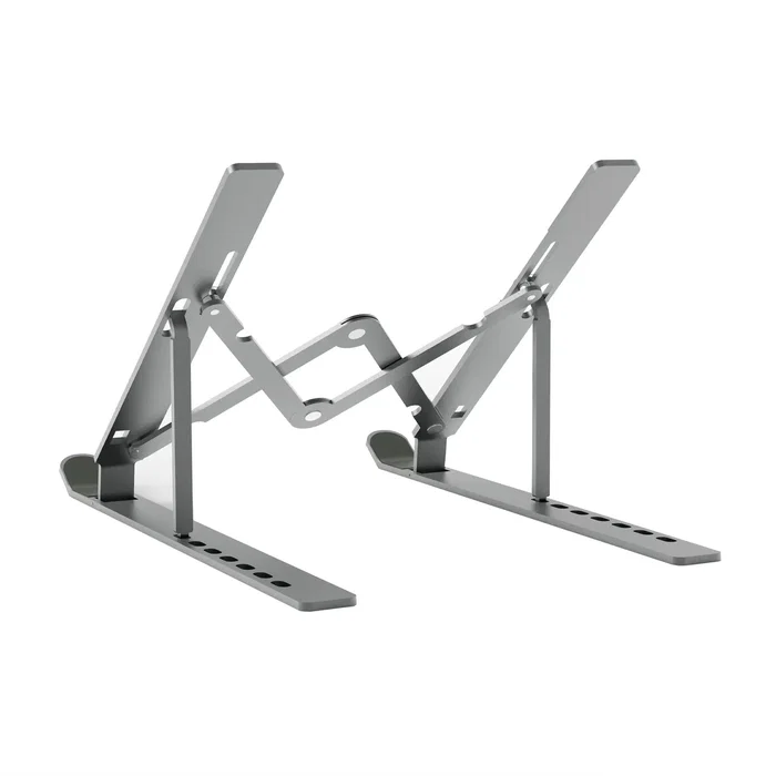 Aisens Soporte de Sobremesa Ajustable para Portátil y Tablet, Gris