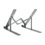 Aisens Soporte de Sobremesa Ajustable Gris para Portátil y Tablet
