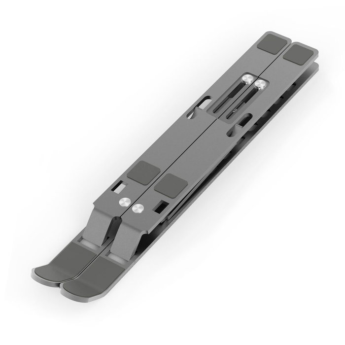 Aisens Soporte de Sobremesa Ajustable Gris para Portátil y Tablet
