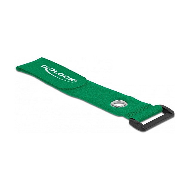 DeLOCK Bridas de cable con lazo y ojal de sujeción Verde 280 x 38 mm (3 piezas) DeLOCK Bridas de cable con lazo y ojal de sujeción Verde 280 x 38 mm (3 piezas)