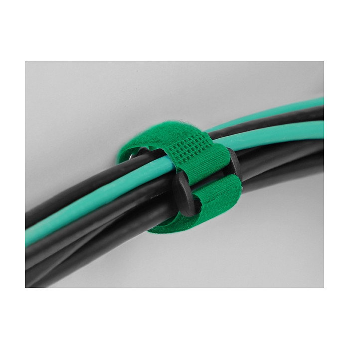 DeLOCK Bridas de cable con lazo y ojal de sujeción Verde 280 x 38 mm (3 piezas) DeLOCK Bridas de cable con lazo y ojal de sujeción Verde 280 x 38 mm (3 piezas)