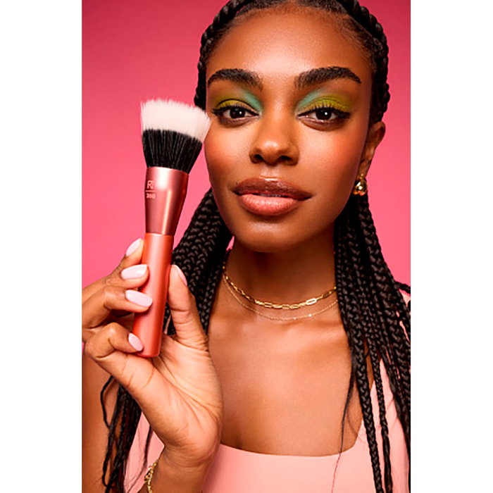 Real Techniques EXTRA BIG STIPPLING BRUSH Pincel de Punteo Grande Brocha para Maquillaje del Rostro 1 Unidad Real Techniques EXTRA BIG STIPPLING BRUSH Pincel de Punteo Grande Brocha para Maquillaje del Rostro 1 Unidad