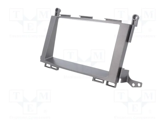 METRA Bastidor de montaje de radio para Toyota Venza 2009-2015, 2 DIN, gris