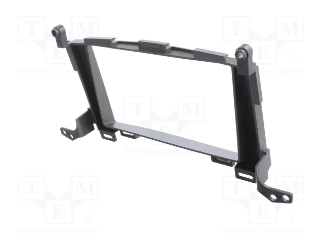 METRA Bastidor de montaje de radio para Toyota Venza 2009-2015, 2 DIN, gris