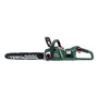 Metabo MS 36-18 LTX BL 40 Motosierra de Cadena de Bateria, Sin Escobillas, 40 cm, 36 cm, 18V, 3.6 kg, Incluye Guia y Cubierta