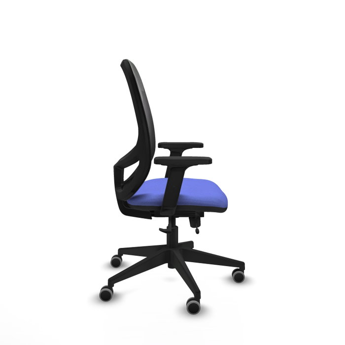 PIQUERAS Y CRESPO Silla de oficina Cilanco con mecanismo Sincro/Traslack Azul claro
