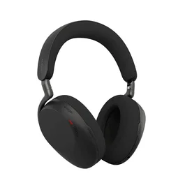 Jabra Evolve3 85 - Auriculares Inalámbricos Diadema Bluetooth 5.3 USB-C para Llamadas y Música con ANC Avanzado y Asistente de IA (Negro) + Link 390a