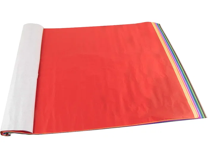 Liderpapel Papel seda 12 colores surtidos rollo 24 hojas 50x75cm 17g/m2