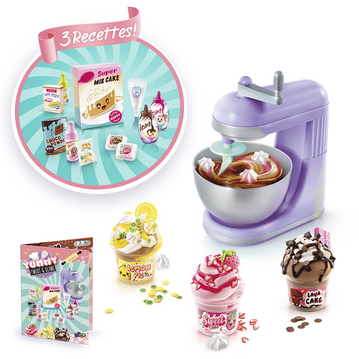 Canal Toys Slime Yummy Mixer Machine para Crear Slimes, Juego de Manualidades con Guía de Recetas, SSC357 Canal Toys Slime Yummy Mixer Machine para Crear Slimes, Juego de Manualidades con Guía de Recetas, SSC357