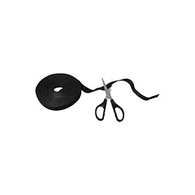 LogiLink Cinta de velcro KAB0055 Negro 10 m x 20 mm LogiLink Cinta de velcro KAB0055 Negro 10 m x 20 mm