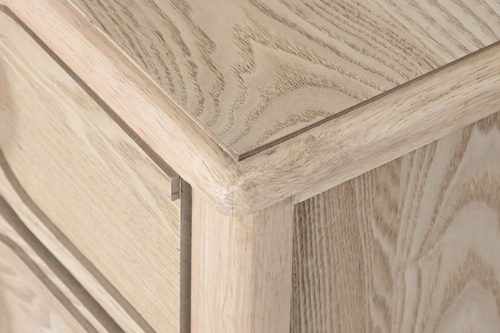 DKD Home Decor Mueble TV Romántico Natural 120 x 40 x 50 cm Colección Morefond