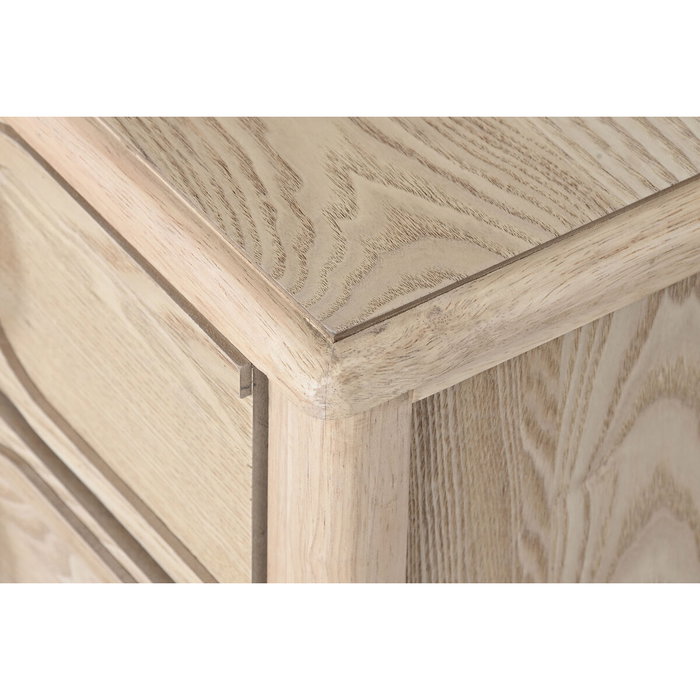 DKD Home Decor Mueble TV Abeto MDF 120x40x50 Natural