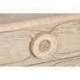 DKD Home Decor Mueble TV Abeto MDF 120x40x50 Natural