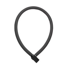 Trelock Candado de Cable KS 106 60/6 - Cable de Acero 6mm, Longitud 60cm, Nivel de Seguridad 1