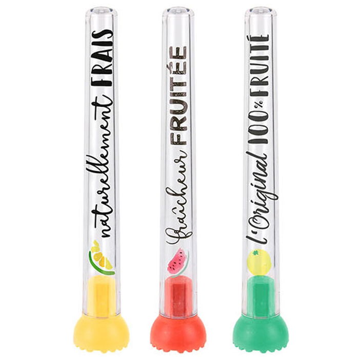 Pick and Drink Mortero para Cóctel de Plástico Transparente, Ligero y Resistente, 22 cm