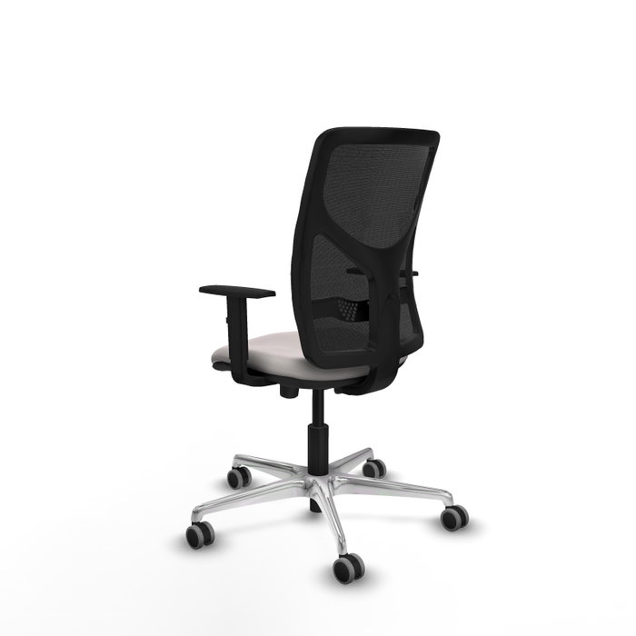 PIQUERAS Y CRESPO Silla de oficina Motilla con mecanismo Sincro/Traslack Blanco y Negro PIQUERAS Y CRESPO Silla de oficina Motilla con mecanismo Sincro/Traslack Blanco y Negro