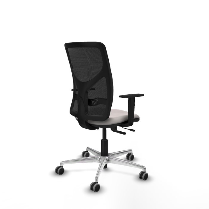 PIQUERAS Y CRESPO Silla de oficina Motilla con mecanismo Sincro/Traslack Blanco y Negro PIQUERAS Y CRESPO Silla de oficina Motilla con mecanismo Sincro/Traslack Blanco y Negro