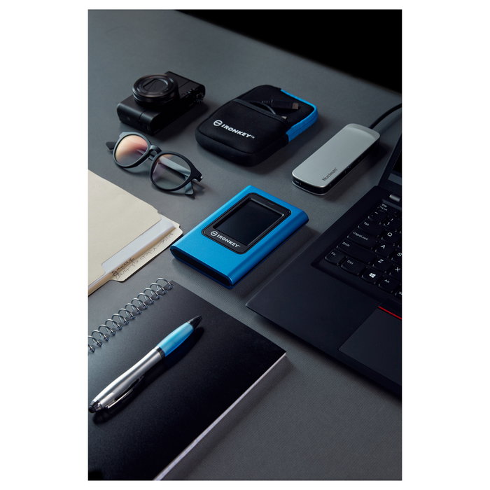 Kingston IronKey Vault Privacy 80 1,92 TB Azul Kingston IronKey Vault Privacy 80 1,92 TB Azul