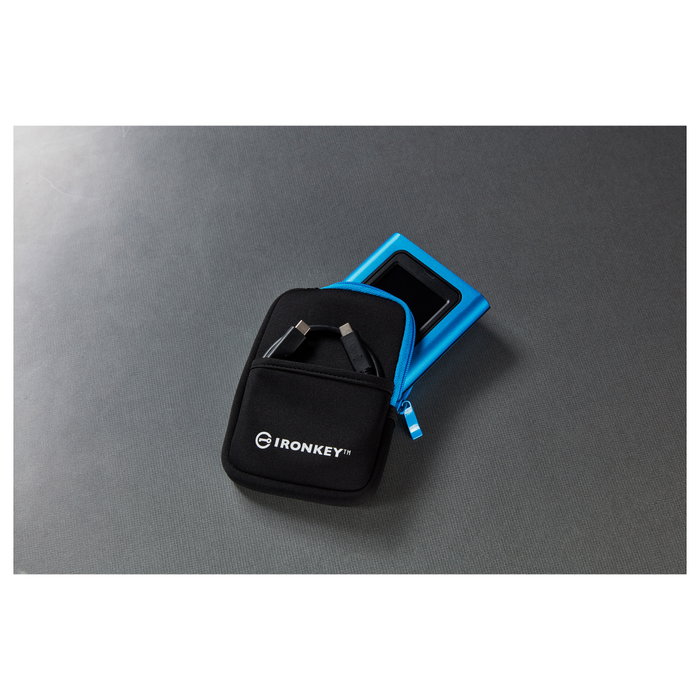 Kingston IronKey Vault Privacy 80 1,92 TB Azul Kingston IronKey Vault Privacy 80 1,92 TB Azul